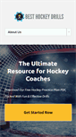 Mobile Screenshot of besthockeydrills.com
